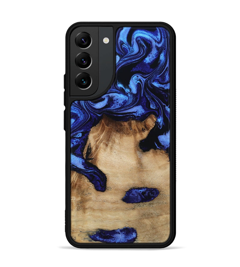 Galaxy S22 Plus Wood Phone Case - Ari (Blue, 801369)