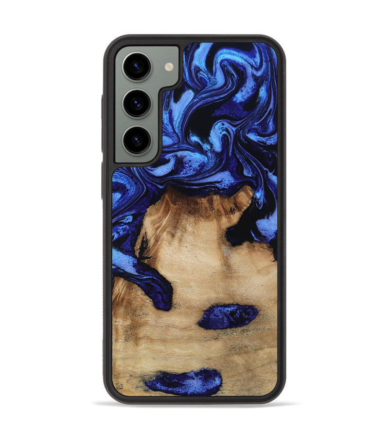 Galaxy S23 Plus Wood Phone Case - Ari (Blue, 801369)
