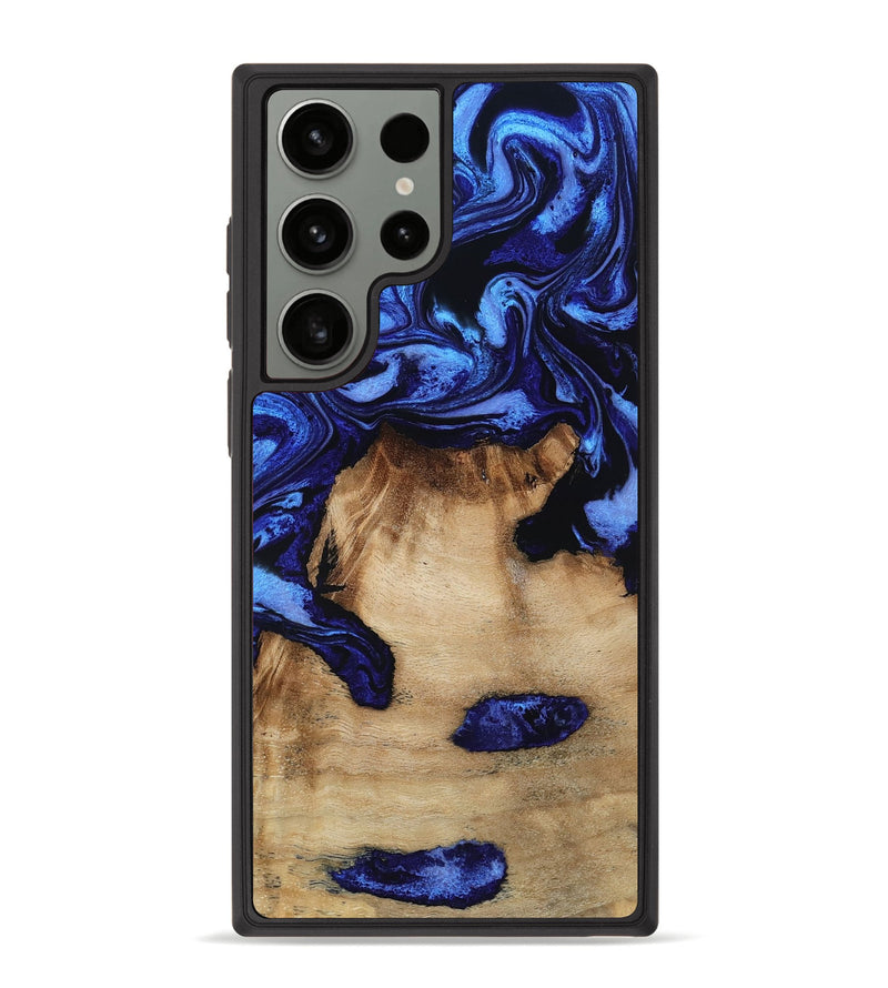 Galaxy S23 Ultra Wood Phone Case - Ari (Blue, 801369)