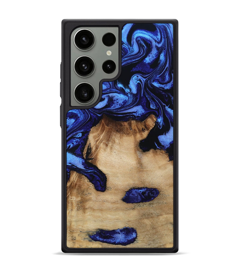 Galaxy S24 Ultra Wood Phone Case - Ari (Blue, 801369)
