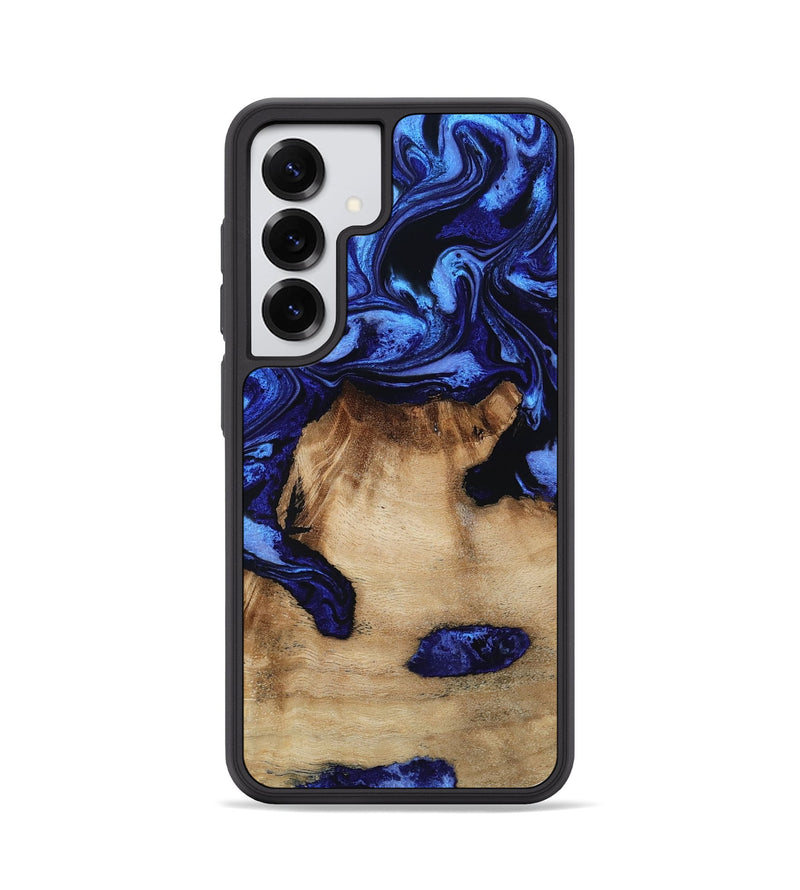 Galaxy S25 Wood Phone Case - Ari (Blue, 801369)