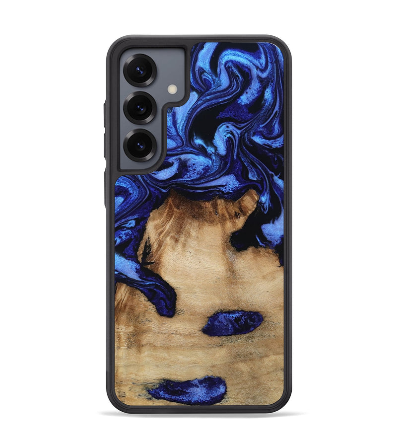 Galaxy S25 Plus Wood Phone Case - Ari (Blue, 801369)