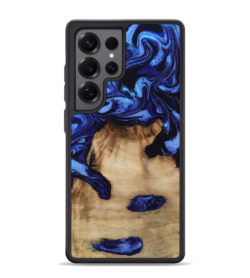 Galaxy S25 Ultra Wood Phone Case - Ari (Blue, 801369)