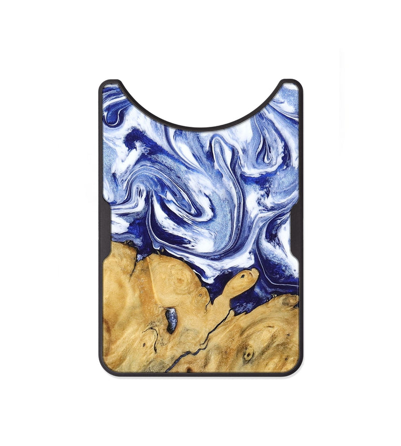 Alloy Wood Wallet - Berta (Blue, 801370)