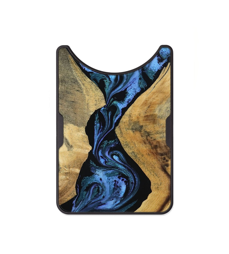 Alloy Wood Wallet - Arturo (Blue, 801373)