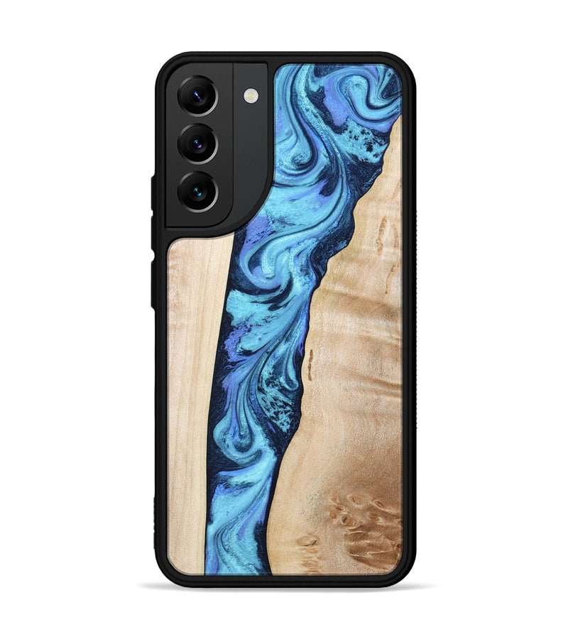 Galaxy S22 Plus Wood Phone Case - Kristie (Blue, 801376)