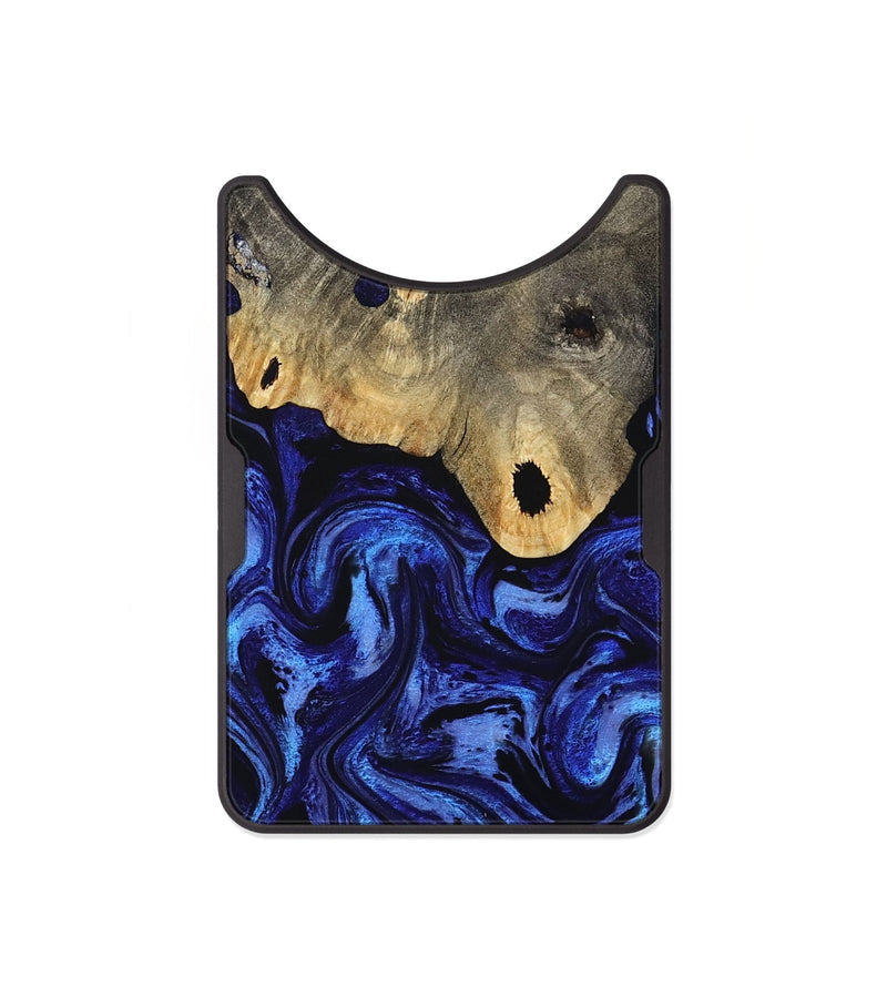 Alloy Wood Wallet - Harley (Blue, 801377)