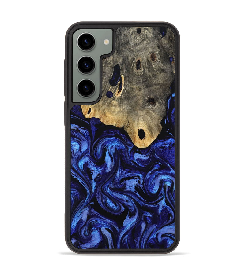 Galaxy S23 Plus Wood Phone Case - Harley (Blue, 801377)