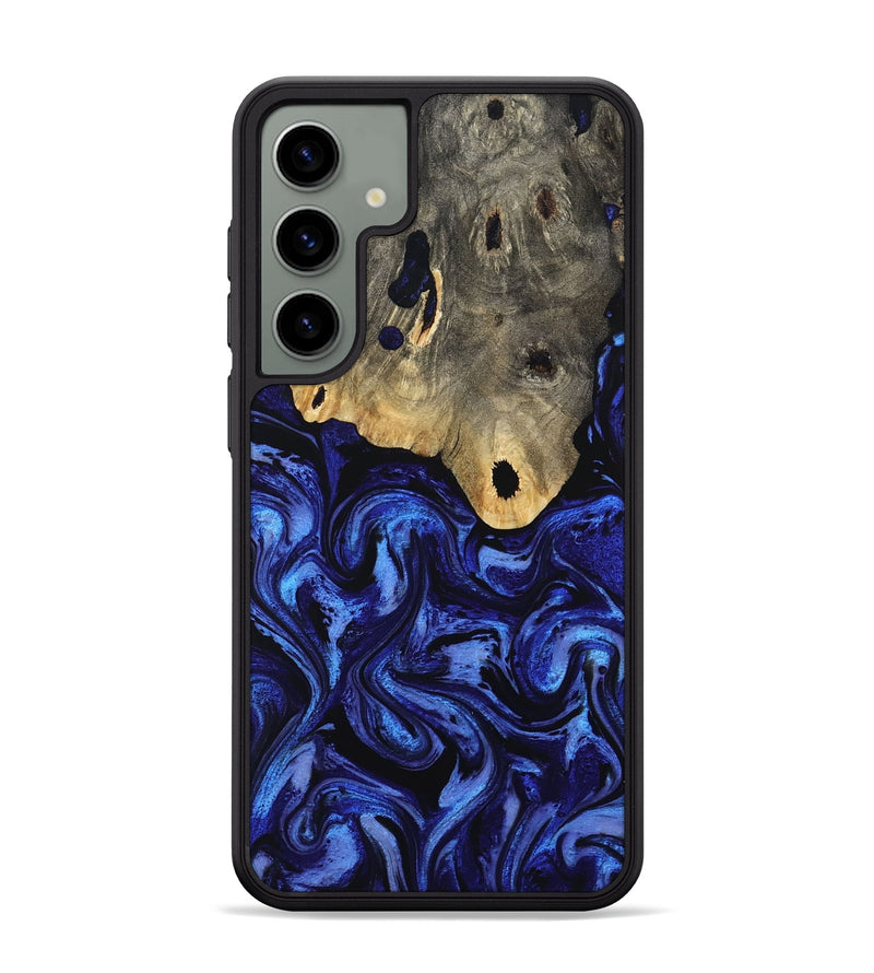 Galaxy S24 Plus Wood Phone Case - Harley (Blue, 801377)