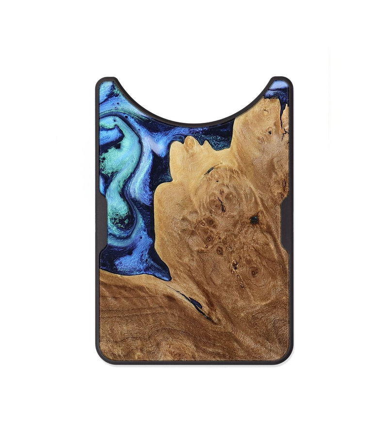 Alloy Wood Wallet - Matie (Blue, 801378)