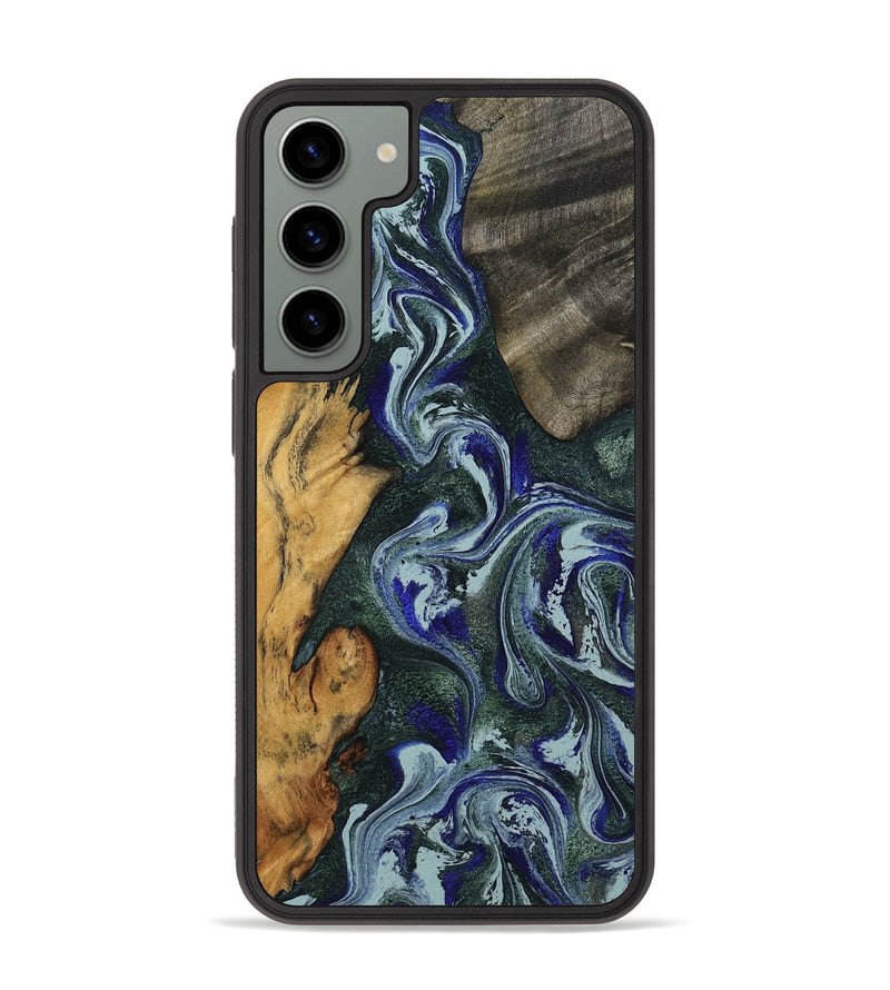 Galaxy S23 Plus Wood Phone Case - Kaylie (Green, 801380)