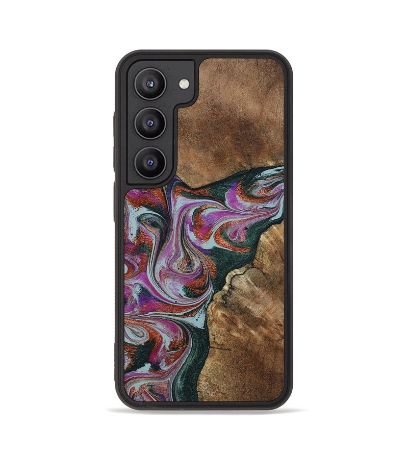 Galaxy S23 Wood Phone Case - Sherrie (Green, 801381)