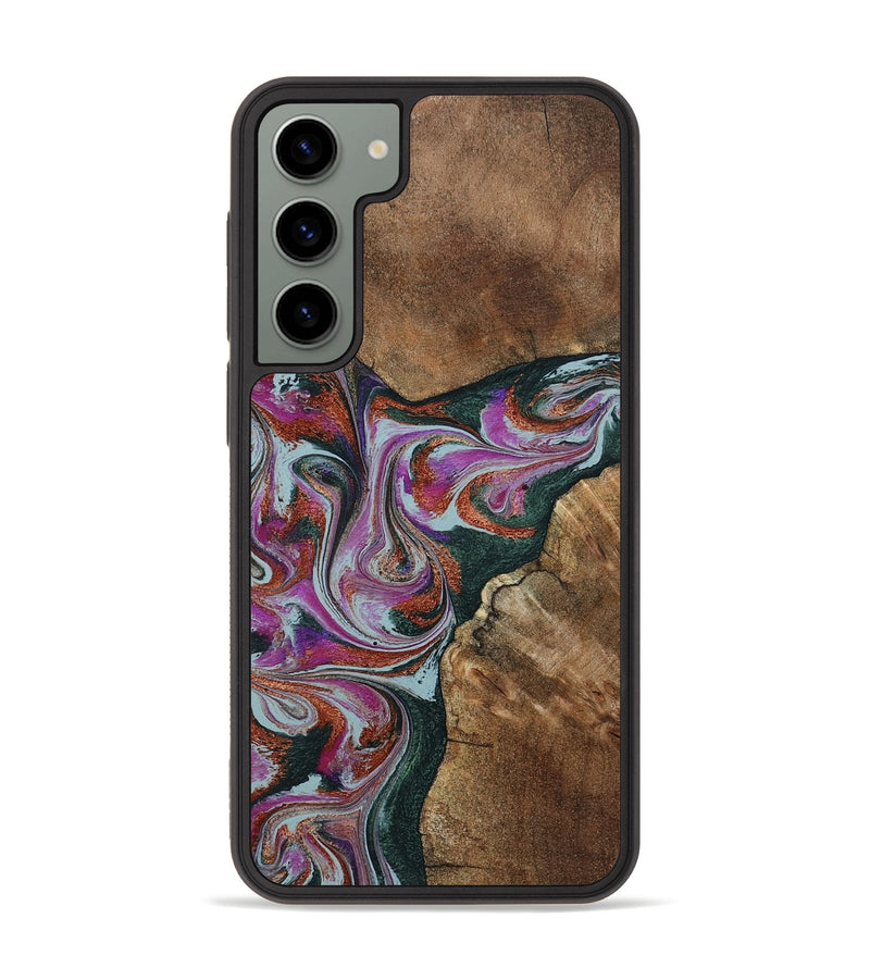 Galaxy S23 Plus Wood Phone Case - Sherrie (Green, 801381)