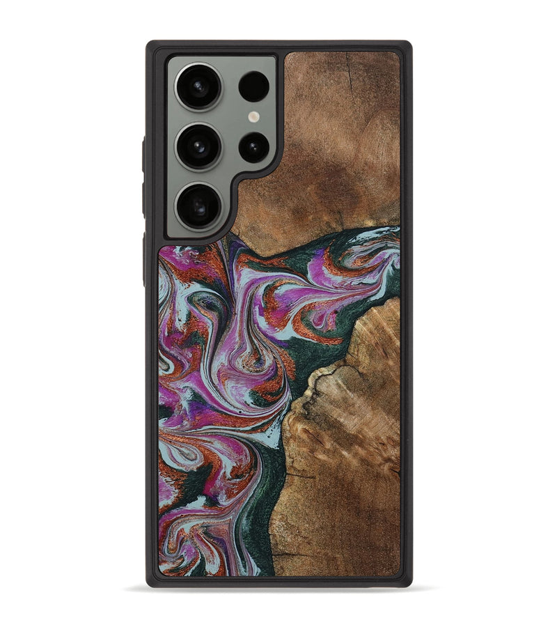 Galaxy S23 Ultra Wood Phone Case - Sherrie (Green, 801381)