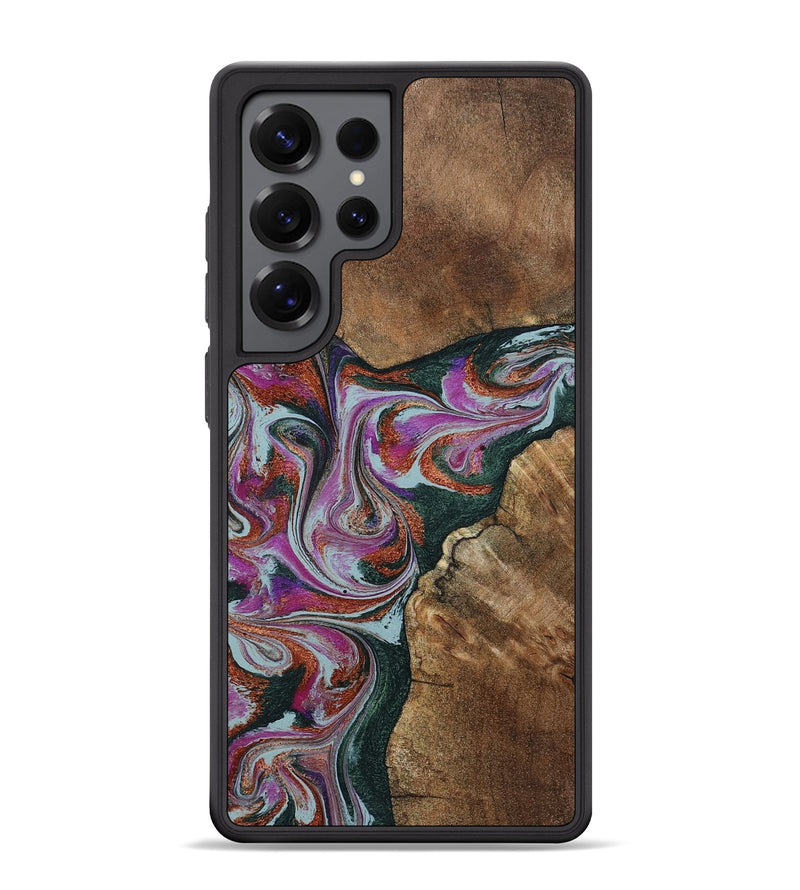 Galaxy S25 Ultra Wood Phone Case - Sherrie (Green, 801381)