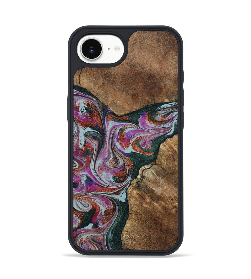 iPhone 16e Wood Phone Case - Sherrie (Green, 801381)