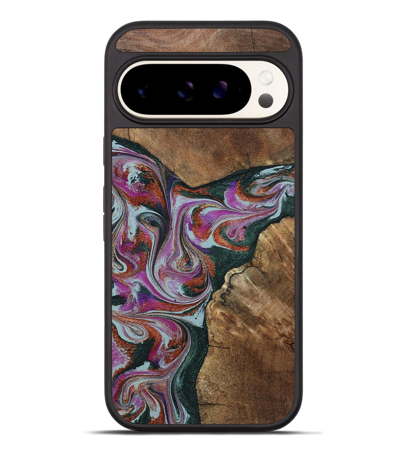 Pixel 9 Pro XL Wood Phone Case - Sherrie (Green, 801381)
