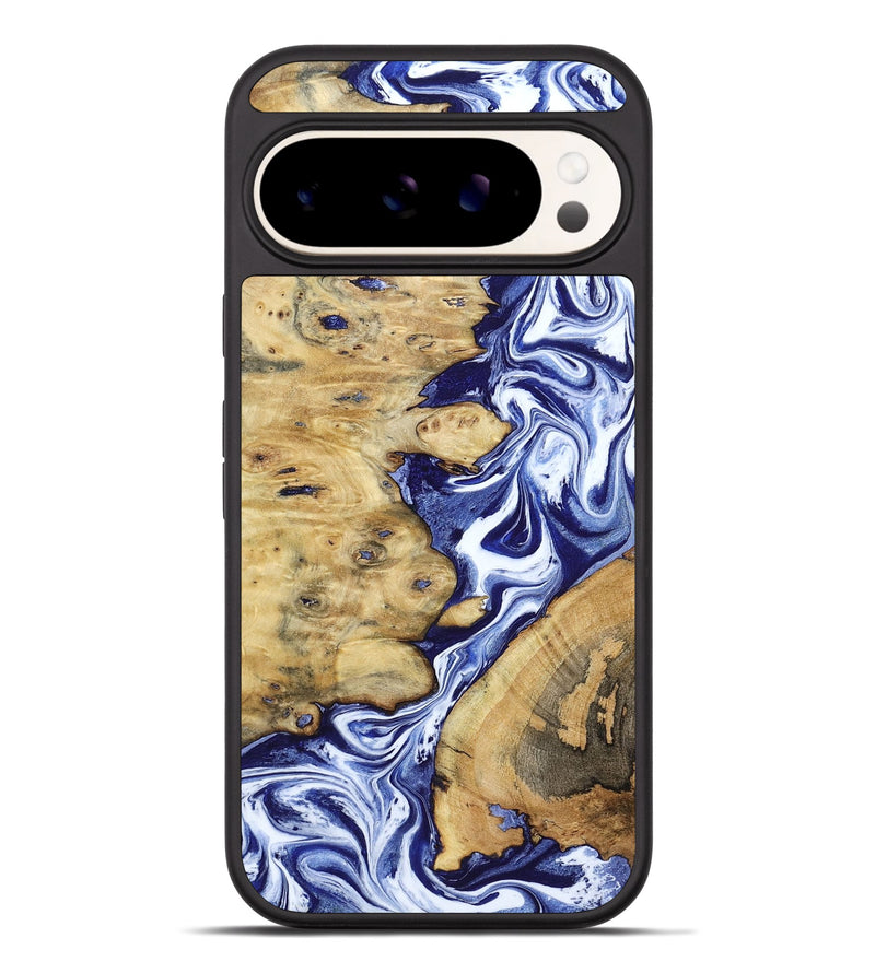 Pixel 9 Pro XL Wood Phone Case - Evelynn (Blue, 801385)