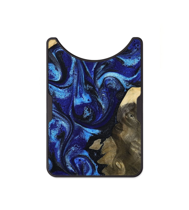 Alloy Wood Wallet - Efrain (Blue, 801386)