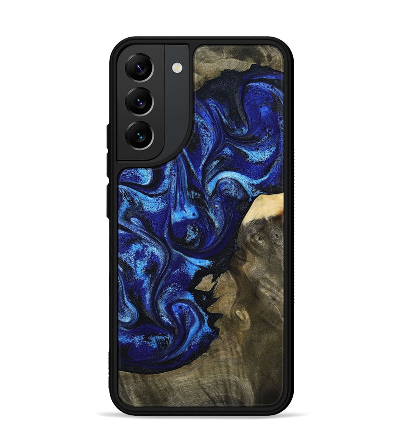Galaxy S22 Plus Wood Phone Case - Efrain (Blue, 801386)