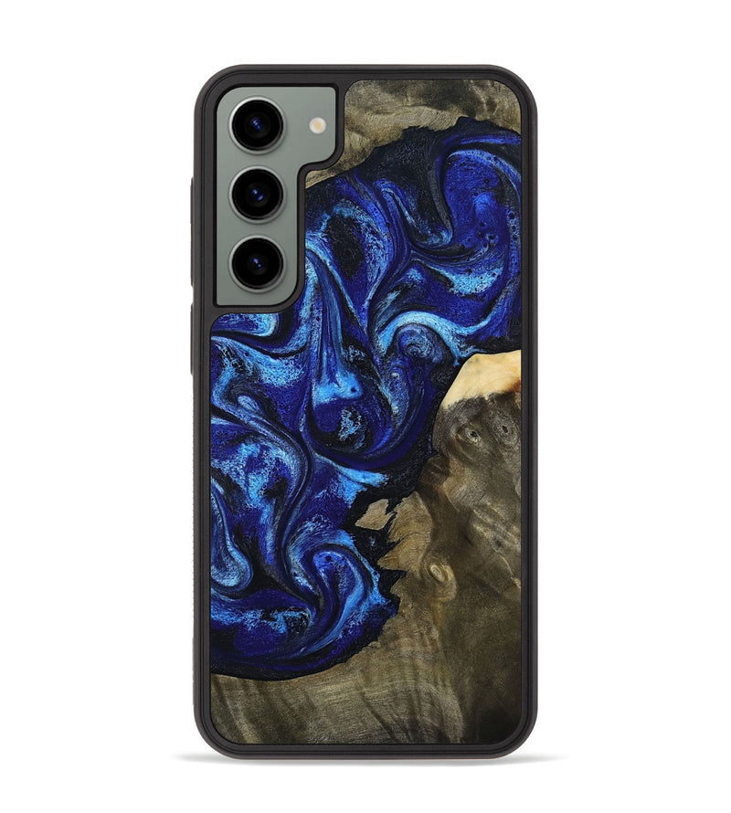 Galaxy S23 Plus Wood Phone Case - Efrain (Blue, 801386)