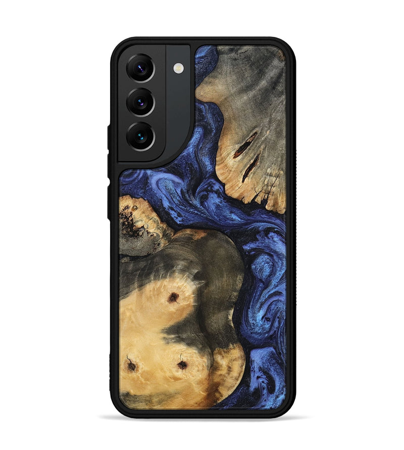 Galaxy S22 Plus Wood Phone Case - Ward (Blue, 801387)