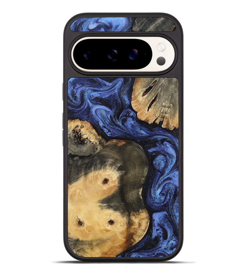 Pixel 9 Pro XL Wood Phone Case - Ward (Blue, 801387)