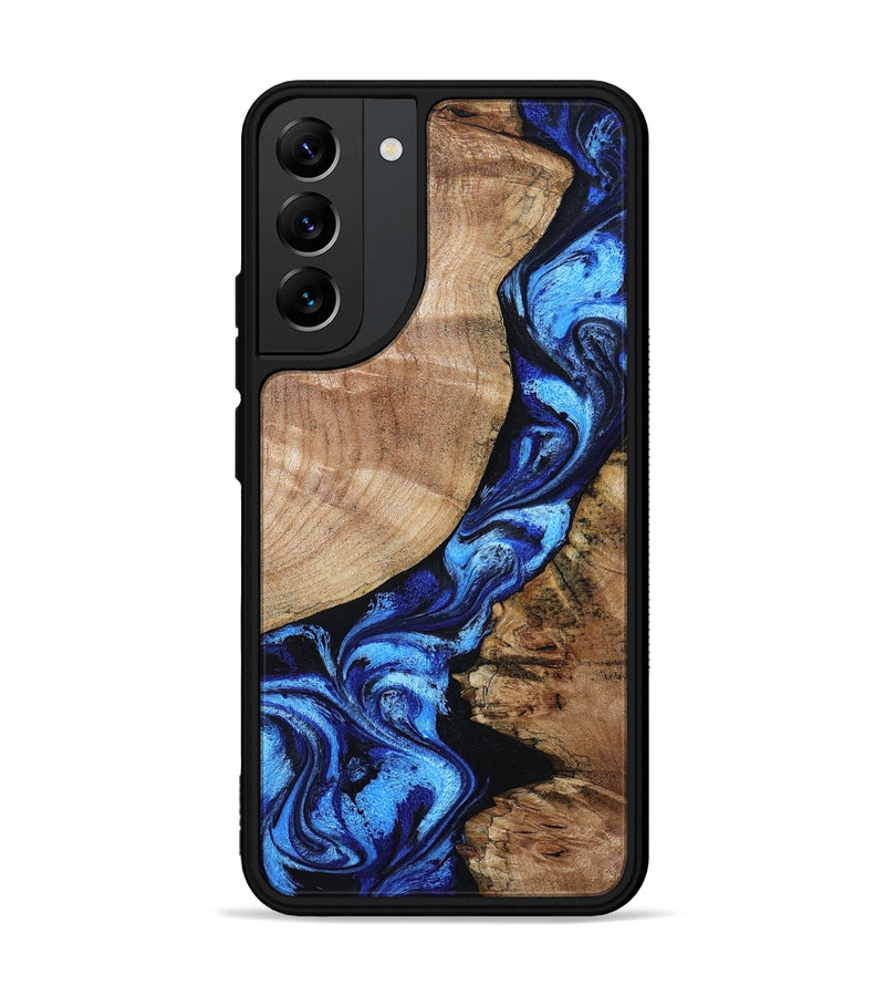 Galaxy S22 Plus Wood Phone Case - Jayceon (Blue, 801388)