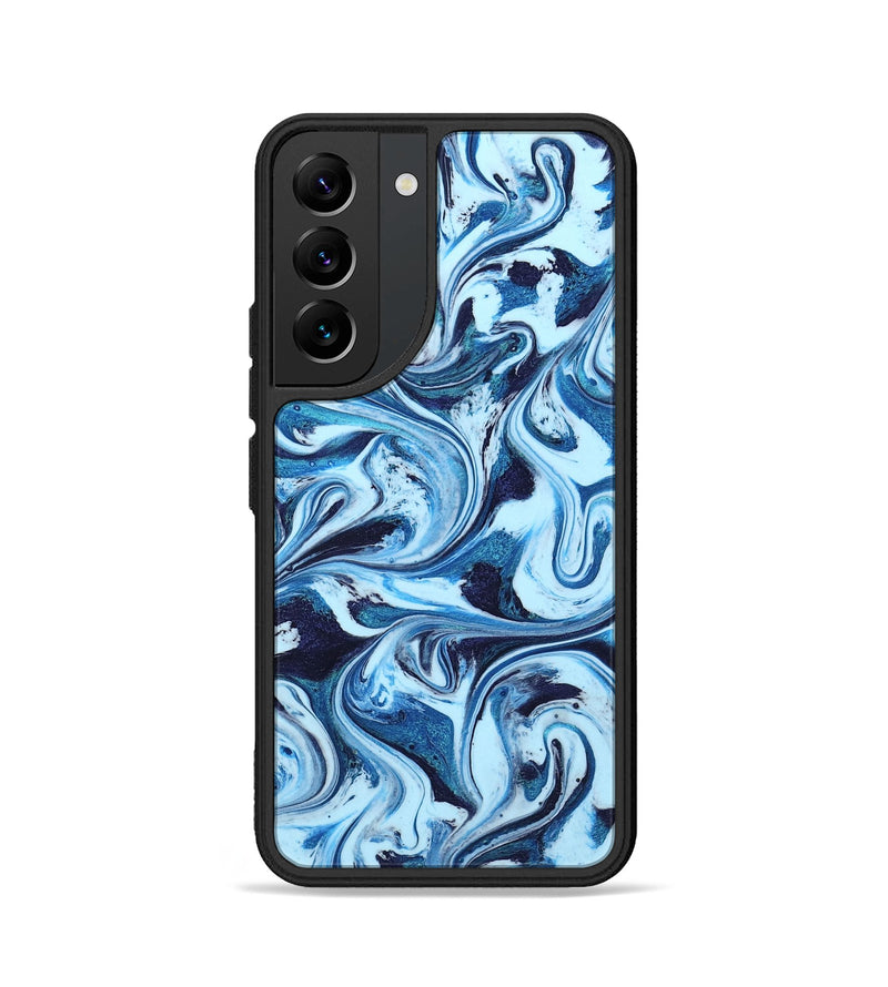 Galaxy S22 ResinArt Phone Case - Celine (Blue, 801391)