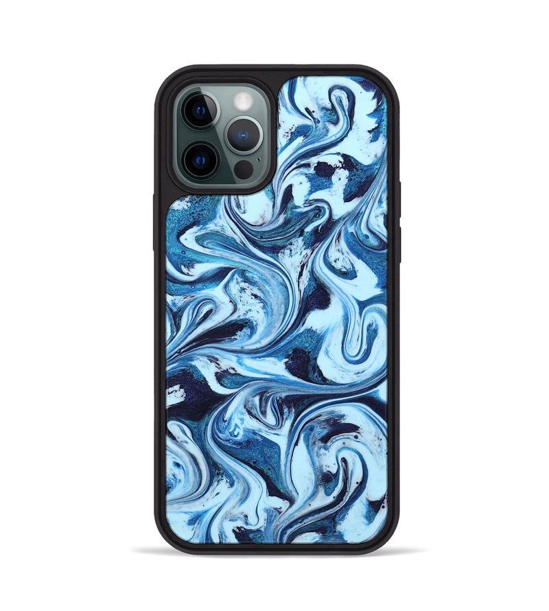 iPhone 12 Pro ResinArt Phone Case - Celine (Blue, 801391)