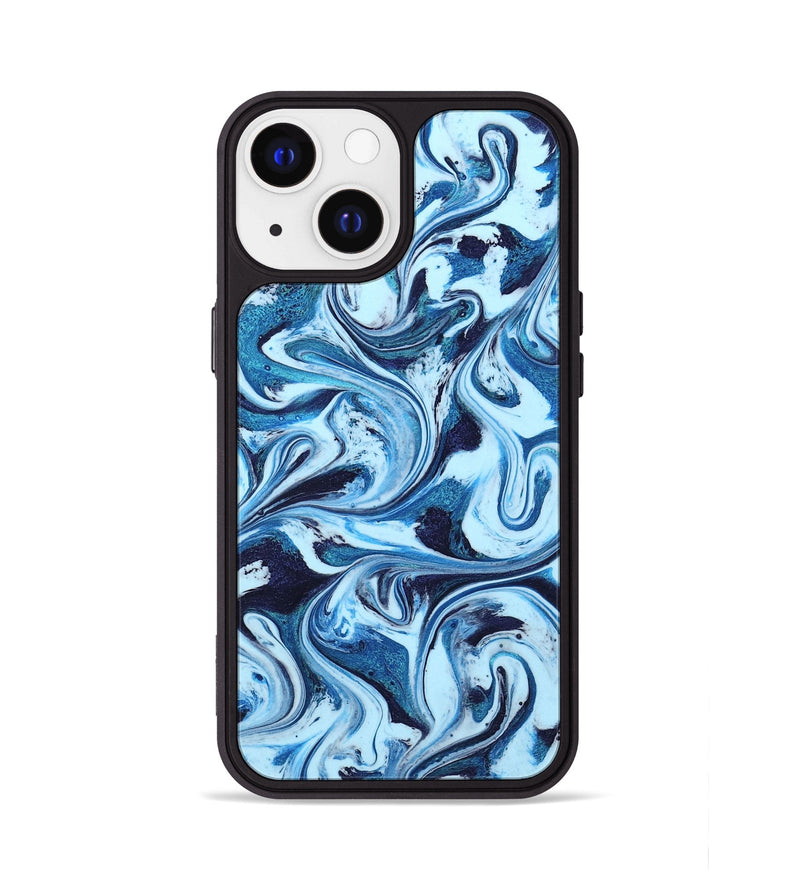 iPhone 13 ResinArt Phone Case - Celine (Blue, 801391)