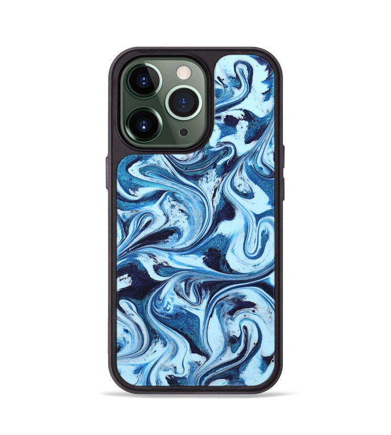 iPhone 13 Pro ResinArt Phone Case - Celine (Blue, 801391)