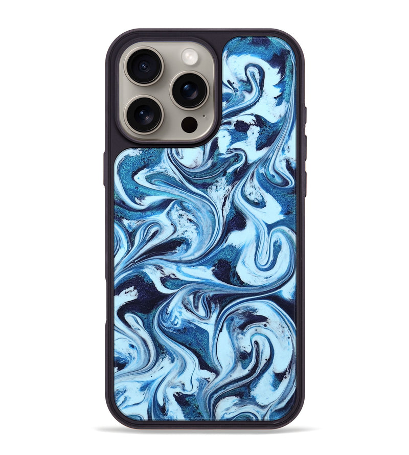 iPhone 16 Pro Max ResinArt Phone Case - Celine (Blue, 801391)