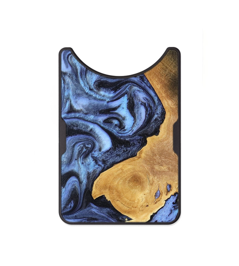 Alloy Wood Wallet - Wyatt (Blue, 801393)