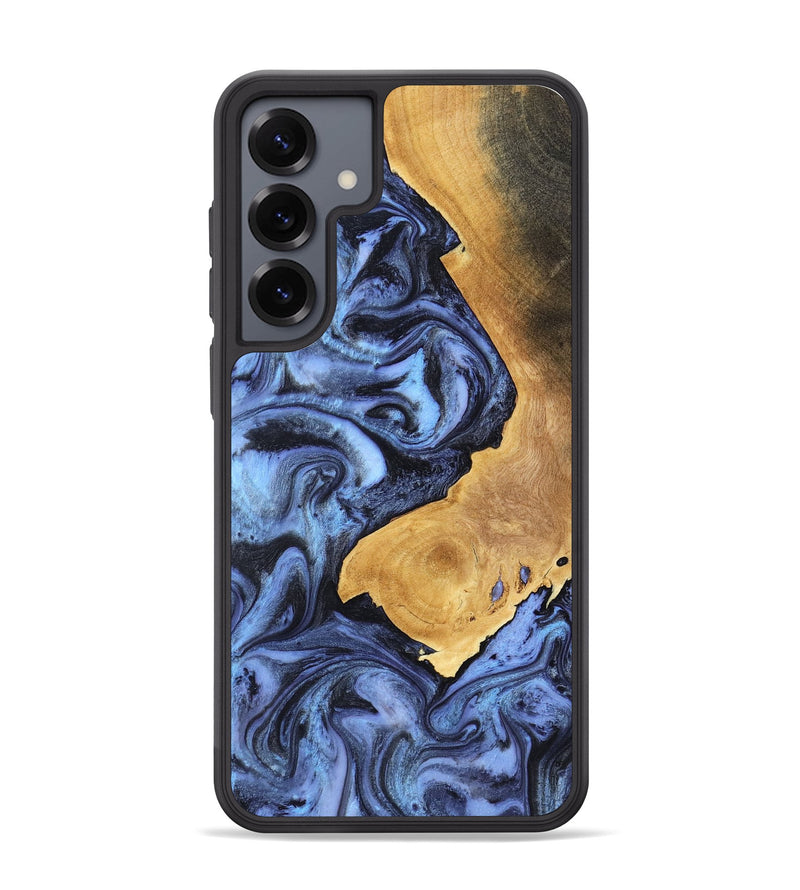 Galaxy S25 Plus Wood Phone Case - Wyatt (Blue, 801393)