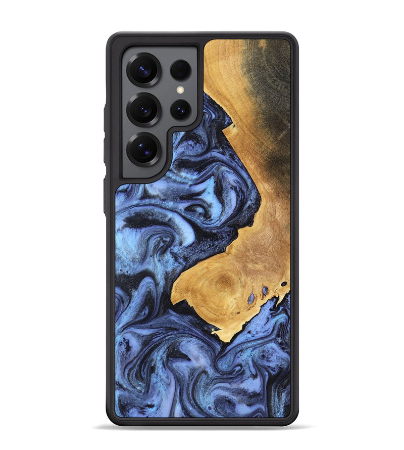 Galaxy S25 Ultra Wood Phone Case - Wyatt (Blue, 801393)