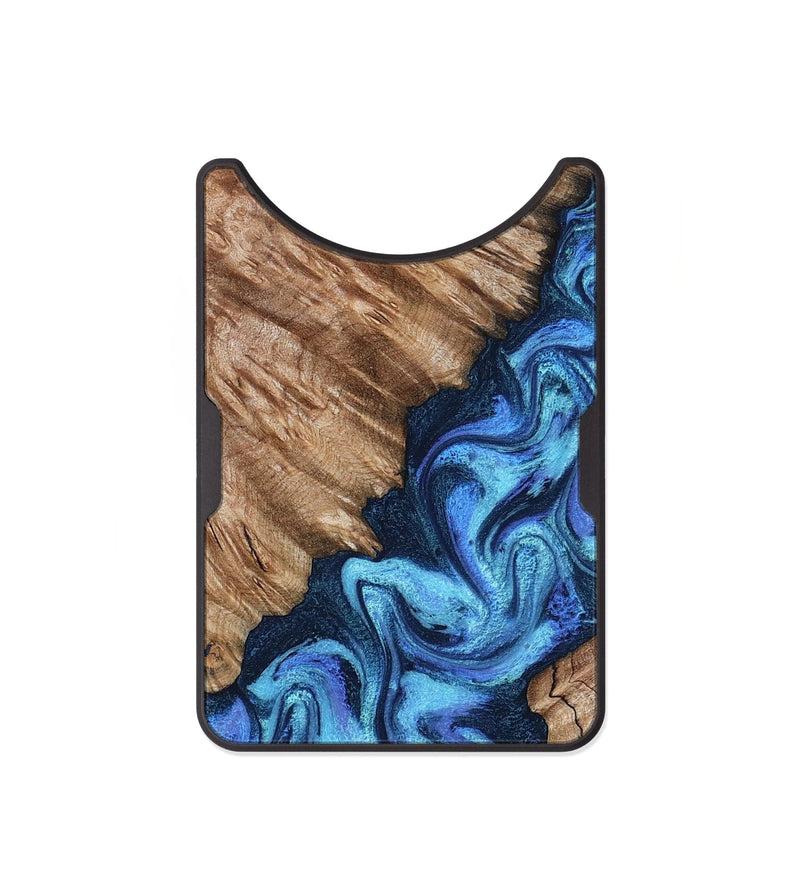 Alloy Wood Wallet - Juli (Blue, 801394)