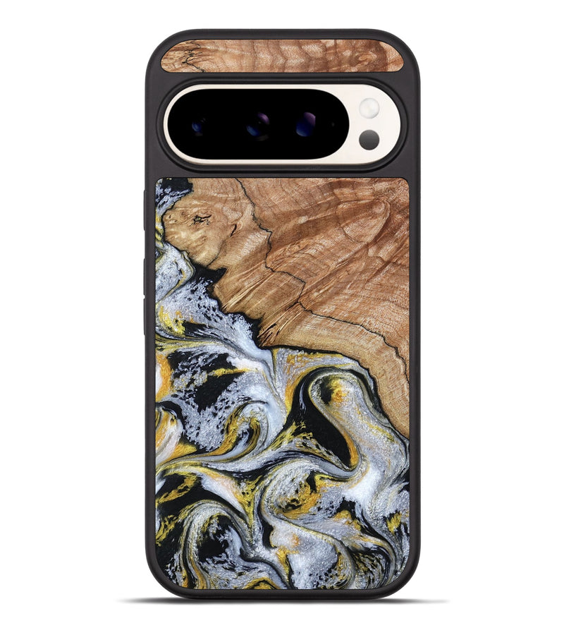Pixel 9 Pro XL Wood Phone Case - Ciera (Black & White, 801397)