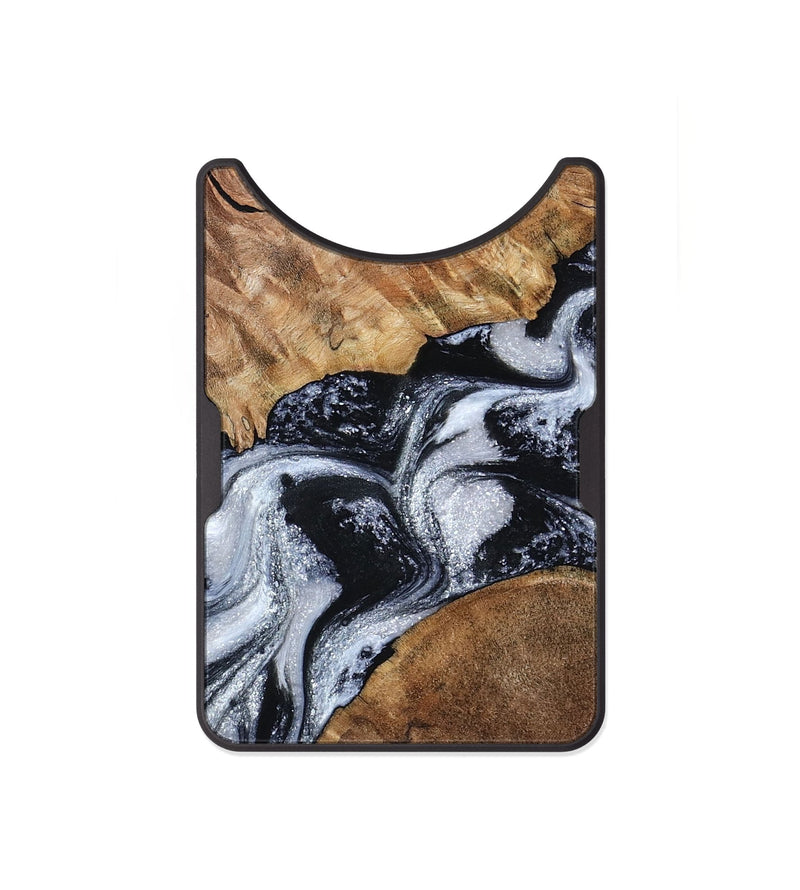 Alloy Wood Wallet - Porter (Black & White, 801398)