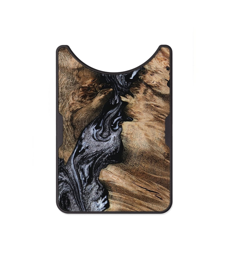 Alloy Wood Wallet - Domingo (Black & White, 801399)