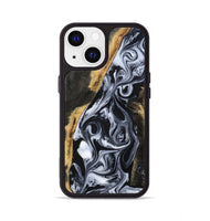 iPhone 13 Wood Phone Case - Daryl (Black & White, 801403)