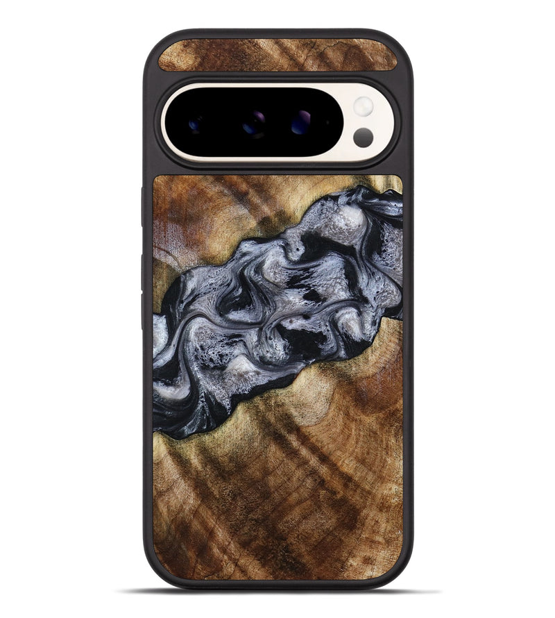 Pixel 9 Pro XL Wood Phone Case - Yvette (Black & White, 801404)
