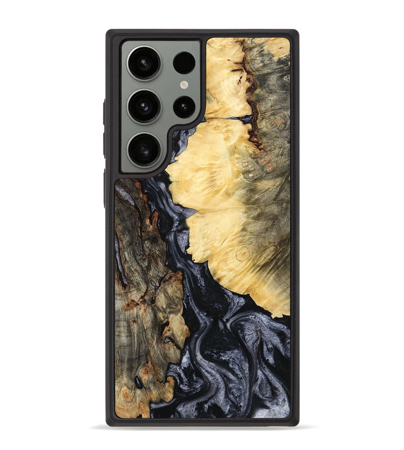 Galaxy S23 Ultra Wood Phone Case - Ofelia (Black & White, 801405)