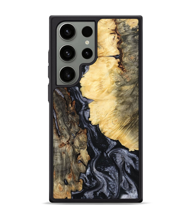 Galaxy S24 Ultra Wood Phone Case - Ofelia (Black & White, 801405)