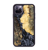 iPhone 11 Pro Max Wood Phone Case - Ofelia (Black & White, 801405)