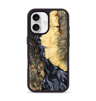 iPhone 17 Wood Phone Case - Ofelia (Black & White, 801405)