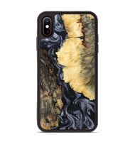iPhone Xs Max Wood Phone Case - Ofelia (Black & White, 801405)