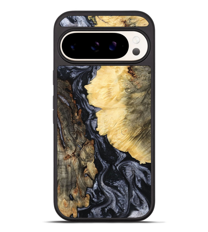 Pixel 10 Pro XL Wood Phone Case - Ofelia (Black & White, 801405)