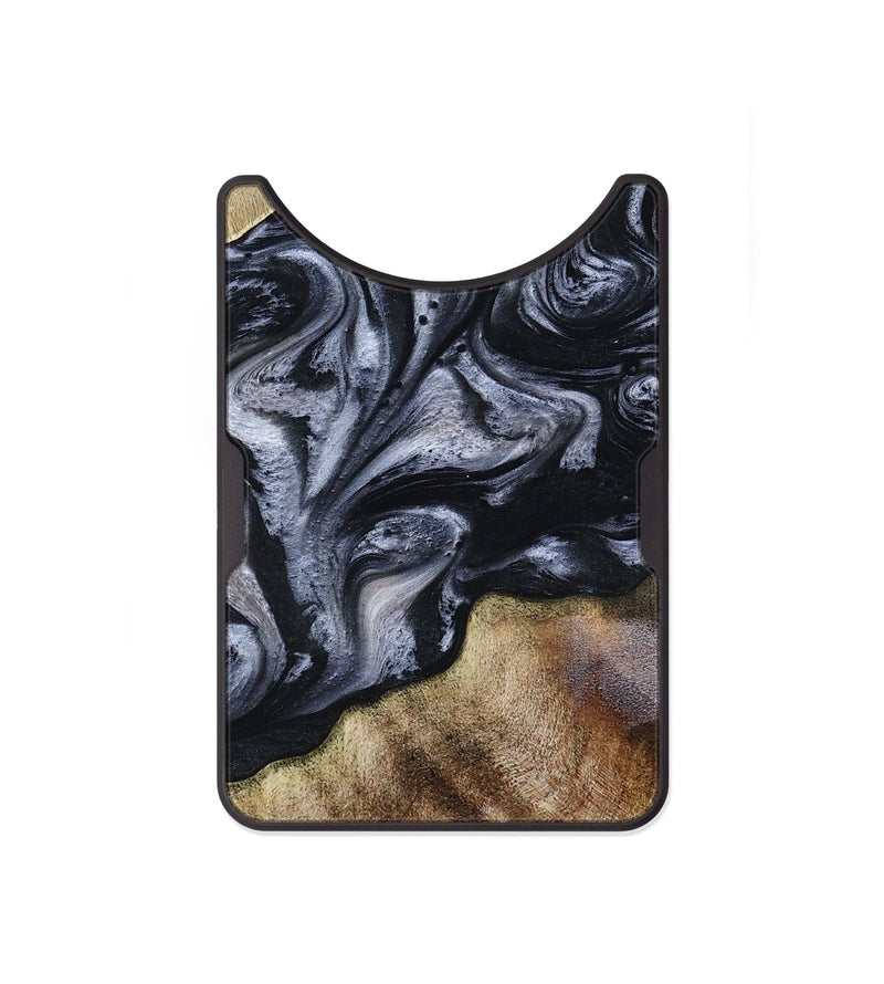 Alloy Wood Wallet - Pablo (Black & White, 801406)