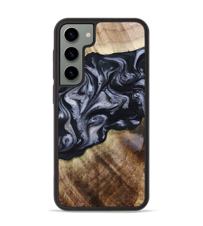 Galaxy S23 Plus Wood Phone Case - Pablo (Black & White, 801406)
